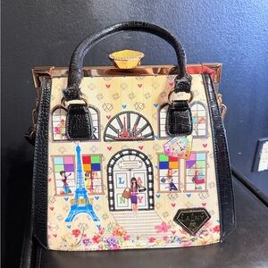 Lany Handbag Pairs Themed with Jem Clasp